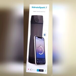 HidrateSpark 3 Smart Water Bottle - Black
